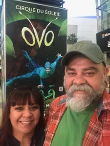 Andy attended Cirque Du Soleil - Ovo on Apr 8th 2022 via VetTix 