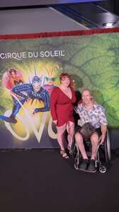 Darryl attended Cirque Du Soleil - Ovo on Apr 8th 2022 via VetTix 