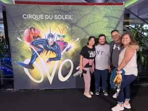 Cesar attended Cirque Du Soleil - Ovo on Apr 8th 2022 via VetTix 