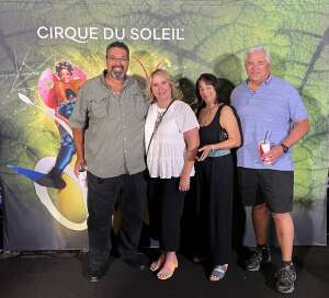 Francisco attended Cirque Du Soleil - Ovo on Apr 8th 2022 via VetTix 