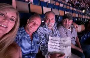 Eric attended Journey Freedom Tour 2022 With Very Special Guest Toto on Apr 15th 2022 via VetTix 