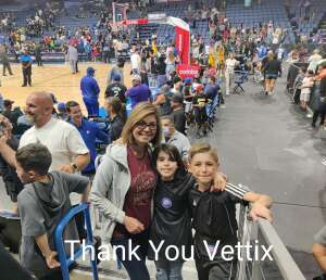 Heather attended Agua Caliente Clippers - NBA G League on Apr 7th 2022 via VetTix 
