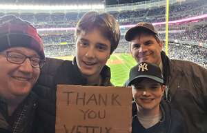 John attended New York Yankees - MLB on Apr 10th 2022 via VetTix 