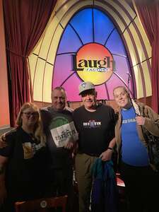 Thomas attended Laugh Factory Chicago on Apr 29th 2022 via VetTix 