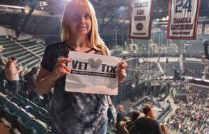 Rhonda attended Hampton Water Presents Bon Jovi on Apr 19th 2022 via VetTix 