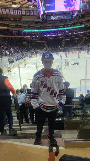 Turker attended New York Rangers - NHL on Apr 7th 2022 via VetTix 