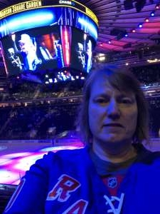 Elizabeth attended New York Rangers - NHL on Apr 7th 2022 via VetTix 