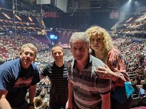 Christine attended Bon Jovi on Apr 26th 2022 via VetTix 