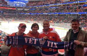 Ray attended Washington Capitals - NHL vs Philadelphia Flyers on Apr 12th 2022 via VetTix 