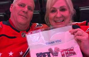 Harper Family attended Washington Capitals - NHL vs Philadelphia Flyers on Apr 12th 2022 via VetTix 