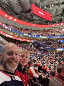 Thomas attended Washington Capitals - NHL vs Philadelphia Flyers on Apr 12th 2022 via VetTix 