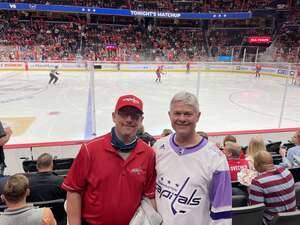 David attended Washington Capitals - NHL vs Philadelphia Flyers on Apr 12th 2022 via VetTix 
