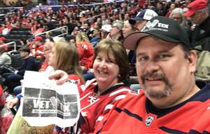 Randy attended Washington Capitals - NHL vs Philadelphia Flyers on Apr 12th 2022 via VetTix 