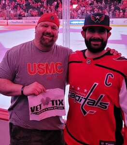 Joe Gagliardi attended Washington Capitals - NHL vs Philadelphia Flyers on Apr 12th 2022 via VetTix 