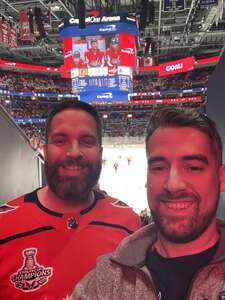 David attended Washington Capitals - NHL vs Philadelphia Flyers on Apr 12th 2022 via VetTix 