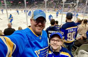 Jason attended St. Louis Blues - NHL on Apr 9th 2022 via VetTix 