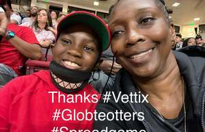 MauSon attended Harlem Globetrotters on Apr 14th 2022 via VetTix 