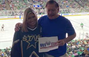 mike attended Dallas Stars - NHL vs Arizona Coyotes on Apr 27th 2022 via VetTix 