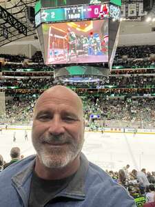 David attended Dallas Stars - NHL vs Arizona Coyotes on Apr 27th 2022 via VetTix 