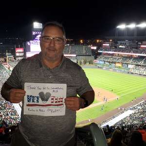 Jeffrey attended Colorado Rockies - MLB vs Philadelphia Phillies on Apr 18th 2022 via VetTix 