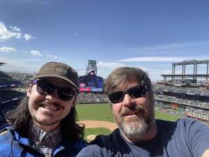 Michael attended Colorado Rockies - MLB vs Philadelphia Phillies on Apr 20th 2022 via VetTix 