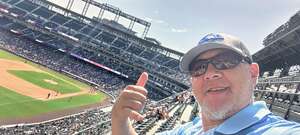 Rob attended Colorado Rockies - MLB vs Philadelphia Phillies on Apr 20th 2022 via VetTix 