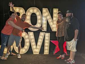 Elizabeth attended Hampton Water Presents Bon Jovi on Apr 28th 2022 via VetTix 