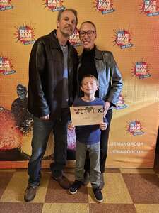 Tracy attended Blue Man Group North American Tour on Apr 20th 2022 via VetTix 