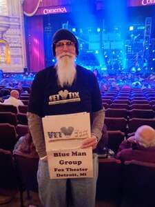 David attended Blue Man Group North American Tour on Apr 20th 2022 via VetTix 