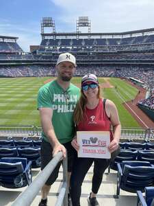 Janna attended Philadelphia Phillies - MLB vs New York Mets on Apr 13th 2022 via VetTix 