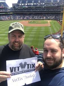 William attended Philadelphia Phillies - MLB vs New York Mets on Apr 13th 2022 via VetTix 