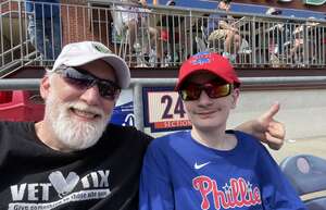 Kevin attended Philadelphia Phillies - MLB vs New York Mets on Apr 13th 2022 via VetTix 