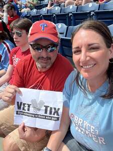 Matt attended Philadelphia Phillies - MLB vs New York Mets on Apr 13th 2022 via VetTix 