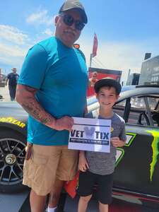 Jorge attended Adventhealth 400 - NASCAR Cup Series on May 15th 2022 via VetTix 