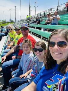 Gina attended Adventhealth 400 - NASCAR Cup Series on May 15th 2022 via VetTix 