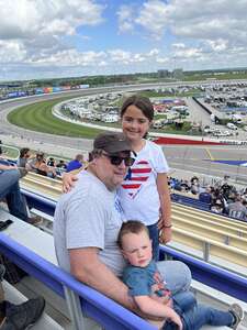Derrick attended Adventhealth 400 - NASCAR Cup Series on May 15th 2022 via VetTix 