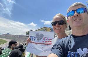 Brian attended Adventhealth 400 - NASCAR Cup Series on May 15th 2022 via VetTix 