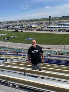 Larry attended Adventhealth 400 - NASCAR Cup Series on May 15th 2022 via VetTix 
