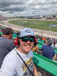 Kyle attended Adventhealth 400 - NASCAR Cup Series on May 15th 2022 via VetTix 