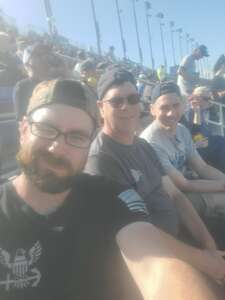 Matthew attended Adventhealth 400 - NASCAR Cup Series on May 15th 2022 via VetTix 