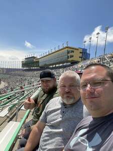 John attended Adventhealth 400 - NASCAR Cup Series on May 15th 2022 via VetTix 