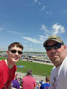 Steven attended Adventhealth 400 - NASCAR Cup Series on May 15th 2022 via VetTix 