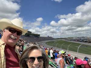 Benson attended Adventhealth 400 - NASCAR Cup Series on May 15th 2022 via VetTix 