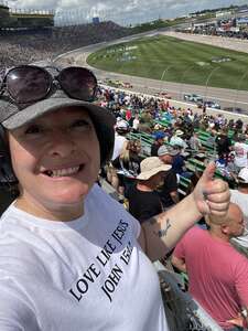 Katherine attended Adventhealth 400 - NASCAR Cup Series on May 15th 2022 via VetTix 