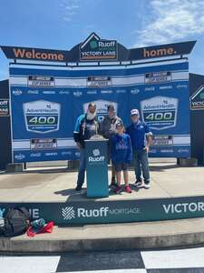 Niels attended Adventhealth 400 - NASCAR Cup Series on May 15th 2022 via VetTix 