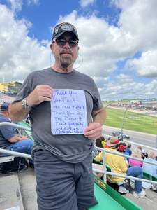 Samuel attended Adventhealth 400 - NASCAR Cup Series on May 15th 2022 via VetTix 