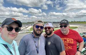 lance attended Adventhealth 400 - NASCAR Cup Series on May 15th 2022 via VetTix 