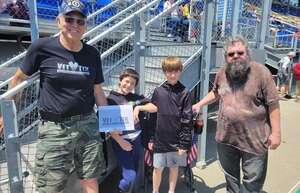 Jared attended Adventhealth 400 - NASCAR Cup Series on May 15th 2022 via VetTix 