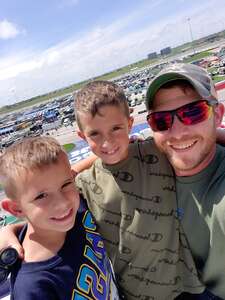 Andrew attended Adventhealth 400 - NASCAR Cup Series on May 15th 2022 via VetTix 