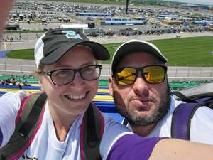 Julie Guthrie attended Adventhealth 400 - NASCAR Cup Series on May 15th 2022 via VetTix 